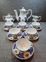 Zsolnay Marie Antoniette kávés készlet