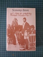 ! Simonyi Imre: Különvélemény  - 1273