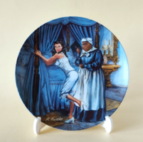 COLLECTIBLE USA-MADE LIMITED EDITION PORCELAIN WALL PLATE FROM THE MOVIE 
