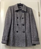 Női kabát gyapjú tartalommal, F&F minőségi téli vagy átmeneti kabát