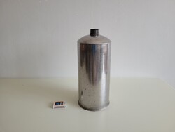 Nagy méretű régi rozsdamentes szódásszifon retro szifon tartály