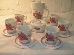 Alba Iulia porcelán mokkás készlet