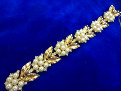 Páratlan szépségű TRIFARI karkötő! Jelzett!