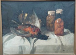 Murin Vilmos fácános csendélet