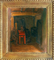 Barcsay Jenő - Konstruktív enteriőr