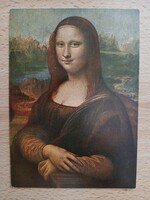 Mona Lisa "képeslap méretben"