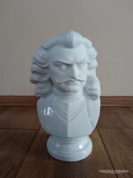 Ritka Herendi II. Rákóczi Ferenc büszt