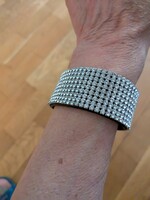 DANIEL SWAROVSKI PARIS  kristály női karkötő ,karperec GYÖNYÖRŰSÉGES!