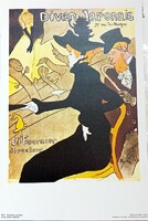Toulouse Lautrec: Divan Japonais - múzeumi nyomat
