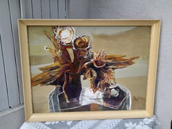 Papp Zoltán Ikebana képcsarnokos festmény