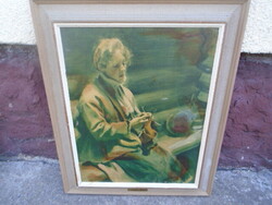 Anders Zorn, 1901 - Dalecarlian lány köt. Káposzta Margit