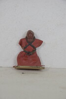 Bőrbe pólyázott indián játékbaba A359