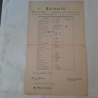 Értesítő az angolkisasszonyok egri intézete  rk. érseki tanítóképző növendékről 1909.