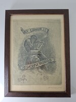Haranghy Jenő : Ex Libris Josephi Boros