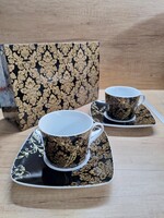 Two-Person Elegant Tea Cup Set in Gift Box
