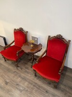 Kisasszony fotel pár - felújított!