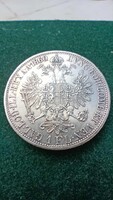 1860 1 florin A veret verdefényes