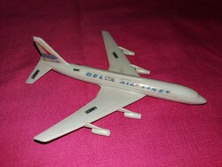 1960-S ÉVEK A DELTA LÉGITÁRSASÁG GÉPÉNEK KORABELI MAKETTJE - CORVAIR 880 16x16 cm a képek szerint
