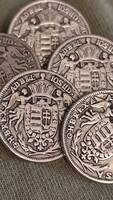 Vintage military, traditional clothing buttons. Monarch metal buttons.