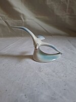 Hollóházi porcelán sirály. Hibátlan. Jelzett