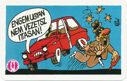 Kártyanaptár - - 1982 - Országos Közlekedésbiztonsági Tanács - OKBT