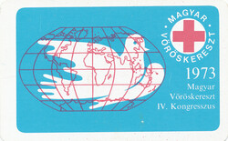 Kártyanaptár - - 1973 - Magyar Vöröskereszt