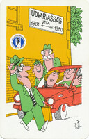 Kártyanaptár - - 1981 - Országos Közlekedésbiztonsági Tanács - OKBT