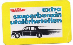 Kártyanaptár: ÁFOR.