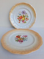 Zsolnay antik pajzspecsétes tányérok Éva sorozat