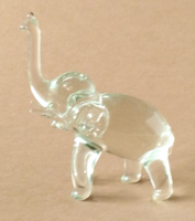 CSEH BOHEMIA CRYSTAL" SZERENCSEHOZÓ,ELEFÁNT FIGURA,SZOBOR