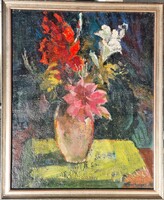 Marczell György -Virágcsendélet.