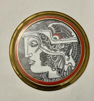 Szász Endre ,Hollóházi porcelán kép limitált