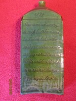 PÁLINKÁS BUTELLA 1887 (DEBRECEN-MEZŐTUR?)