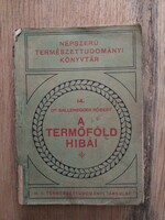 Dr. Ballenegger Róbert: A szántóföld hibái 1933