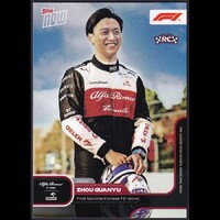Topps NOW Formula 1 - #P07 Zhou Guanyu - First full-time Chinese F1 driver