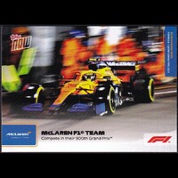 Topps NOW Formula 1 - #076 McLaren F1 Team - Complete in their 900th Grand Prix