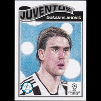 Topps UCL Living Set #462 Dušan Vlahović - Juventus