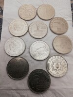 11 darab különböző emlék 50 Ft-os