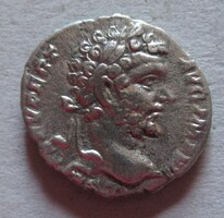 Roman Silver Denarius SEPTIMIUS SEVERUS Mars with Spear