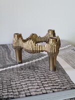 W. Stoff és Fritz Nagel Quist brutalista  gyertyatartó, ikonikus design tárgy