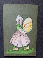 D208699   Húsvéti lap  kézzel festett ??? 1906