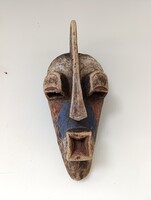 Afrikai maszk antik kifwebe Songye népcsoport Kongó africká maska afrikanische Maske A3 613 3213