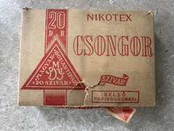 Nikotex Csongor szivar  ár megjelölés nélkül+12 db szivar