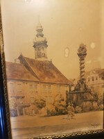 Kovács Antal akvarell festmény