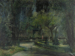 Orosz Gellért : "Tájkép" 1953