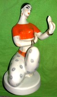 Ritka Gyönyörű CCCP ukrán KOROSTEN -KIJEV porcelán figura SEHEREZÁDÉ 24 cm a képek szerint