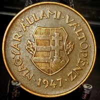 Magyarország 2 fillér, 1947 D03D3