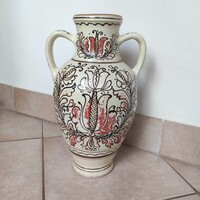 Korondi padlóváza,váza jelzett