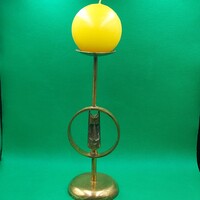 Iparművészeti  Rézötvözet gyertyatartó Muharos Lajos stílusú