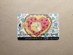 Magyar telefonkártya - Szeretet 1999